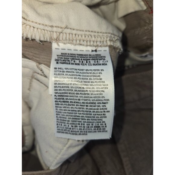 Vans Mens Relaxed Fit Corduroy Chino Pants Size 30x31 Beige - Picture 5 of 9